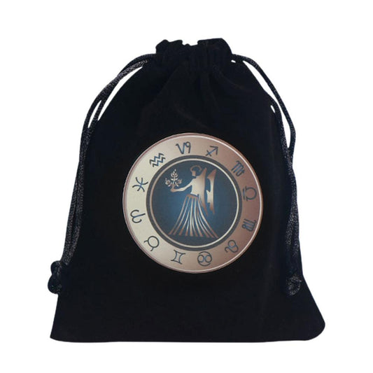 Tarot Card Golden Storage Bag