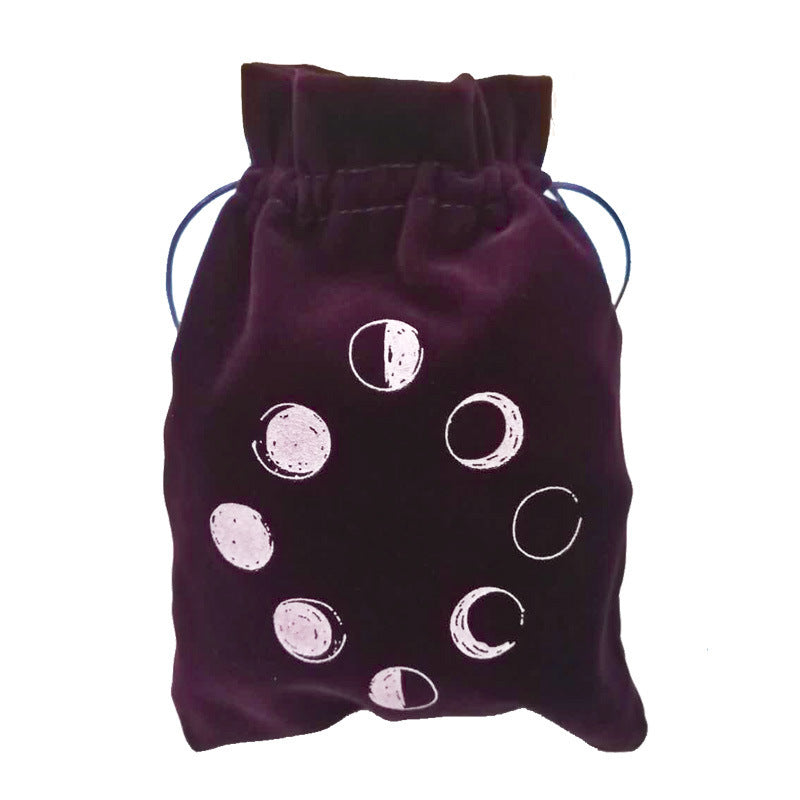 Tarot Card Lunar Phases Storage Pouch