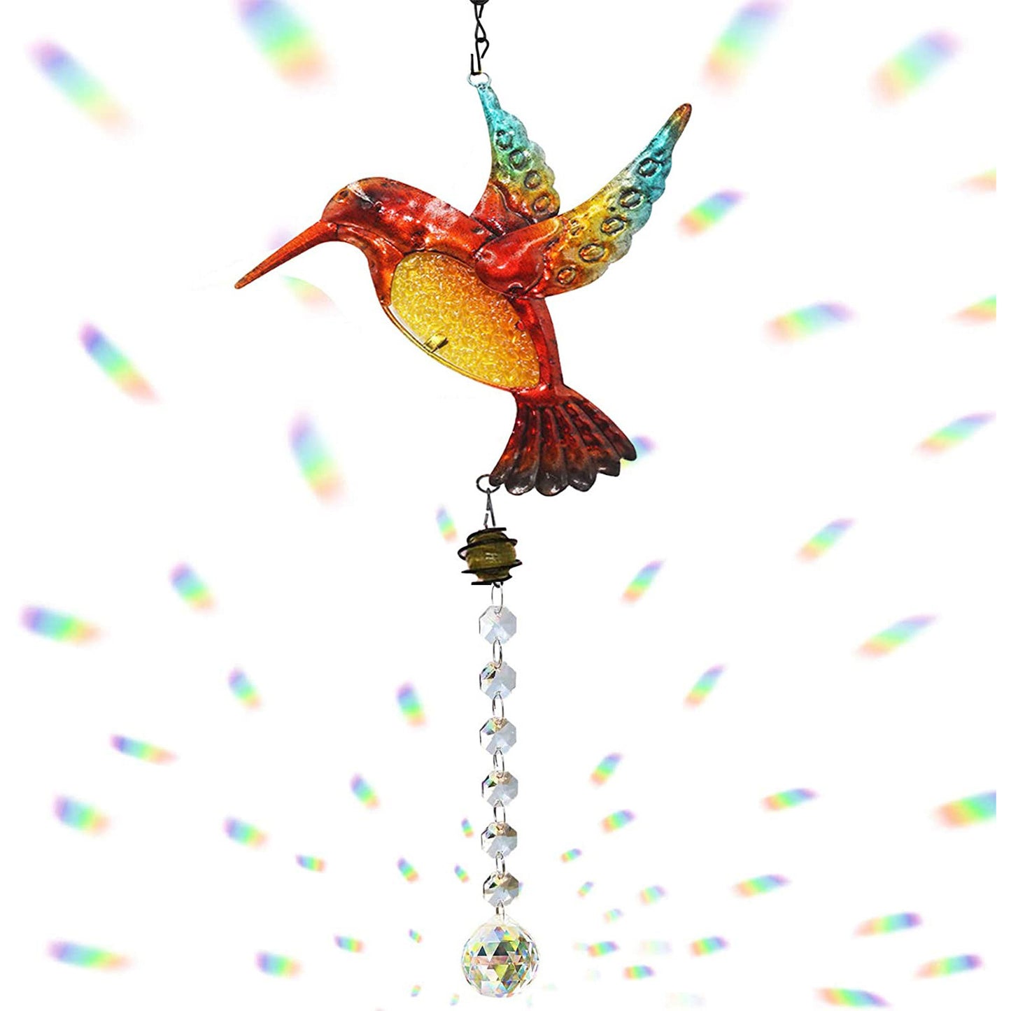 Red Hummingbird Suncatcher