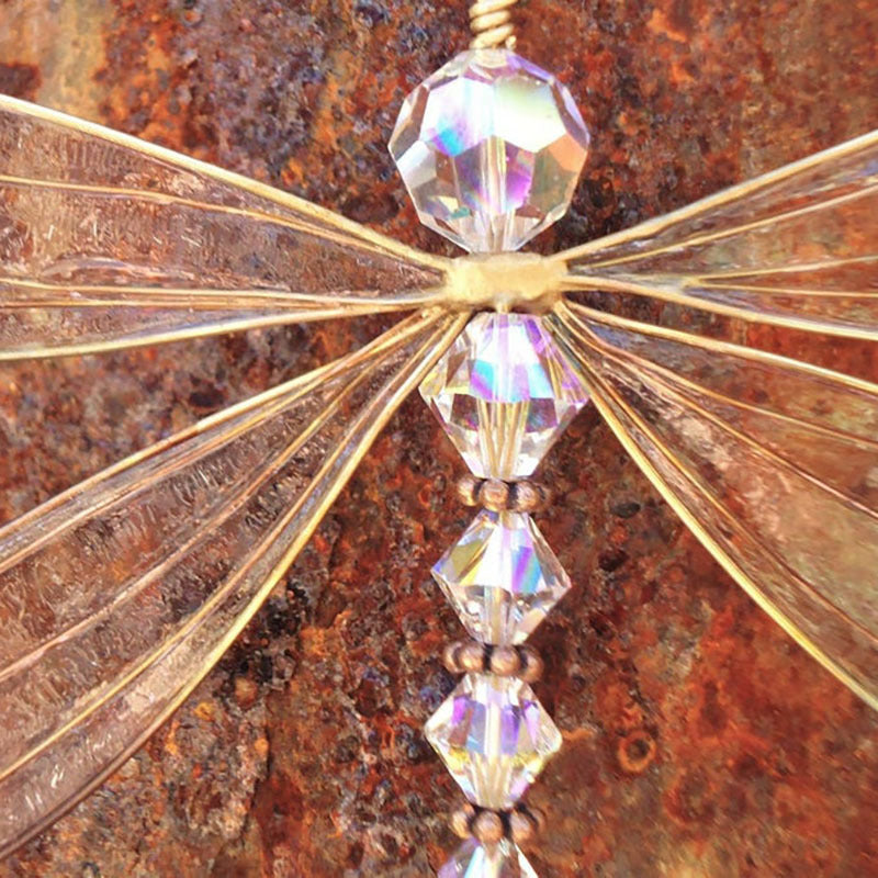 Dragonfly Crystal Suncatcher