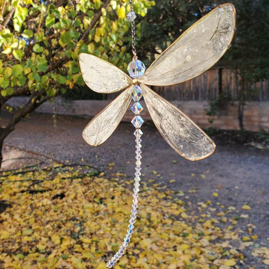 Dragonfly Crystal Suncatcher